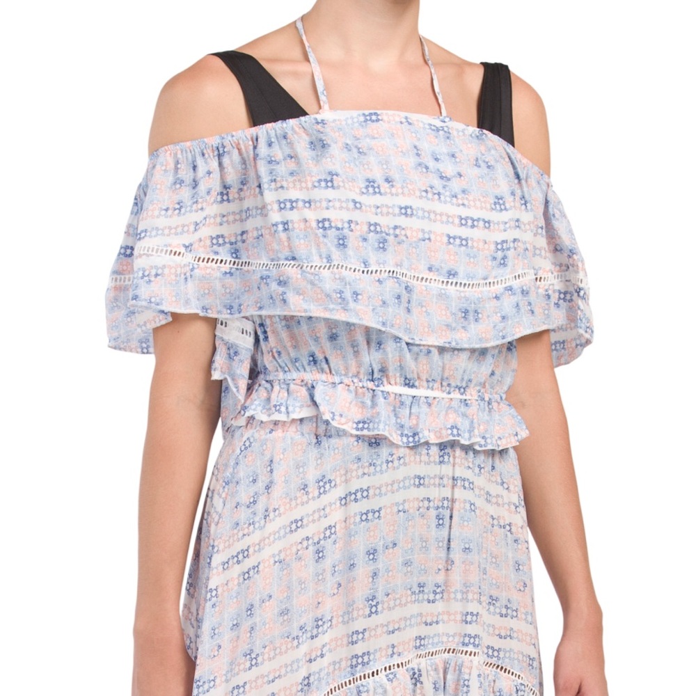 Surf gypsy ruffle top